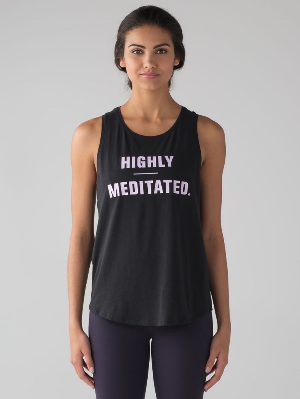 NWT 4 Lululemon Muscle Love Tank (Highly Meditated) Black